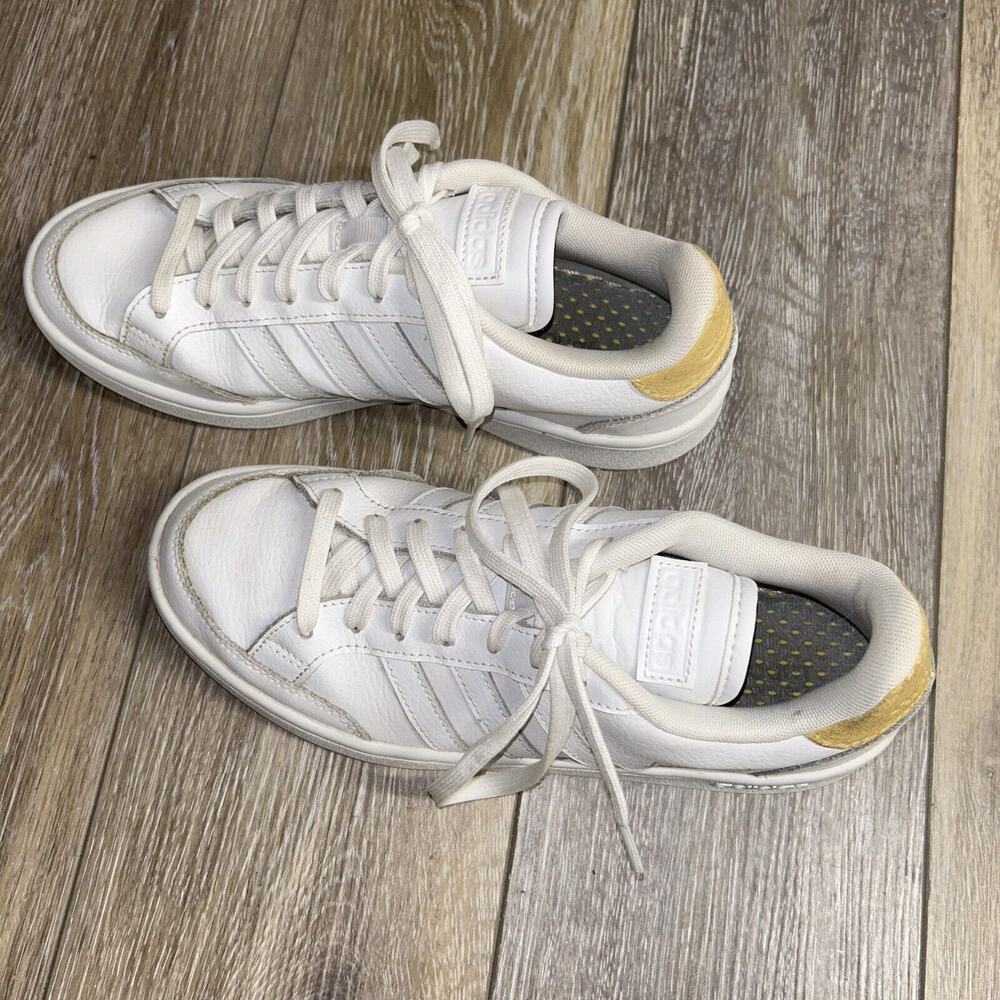 Adidas Womens US Size 8 Grand Court SE FW3301 White Casual Sneaker Shoes - Picture 6 of 11